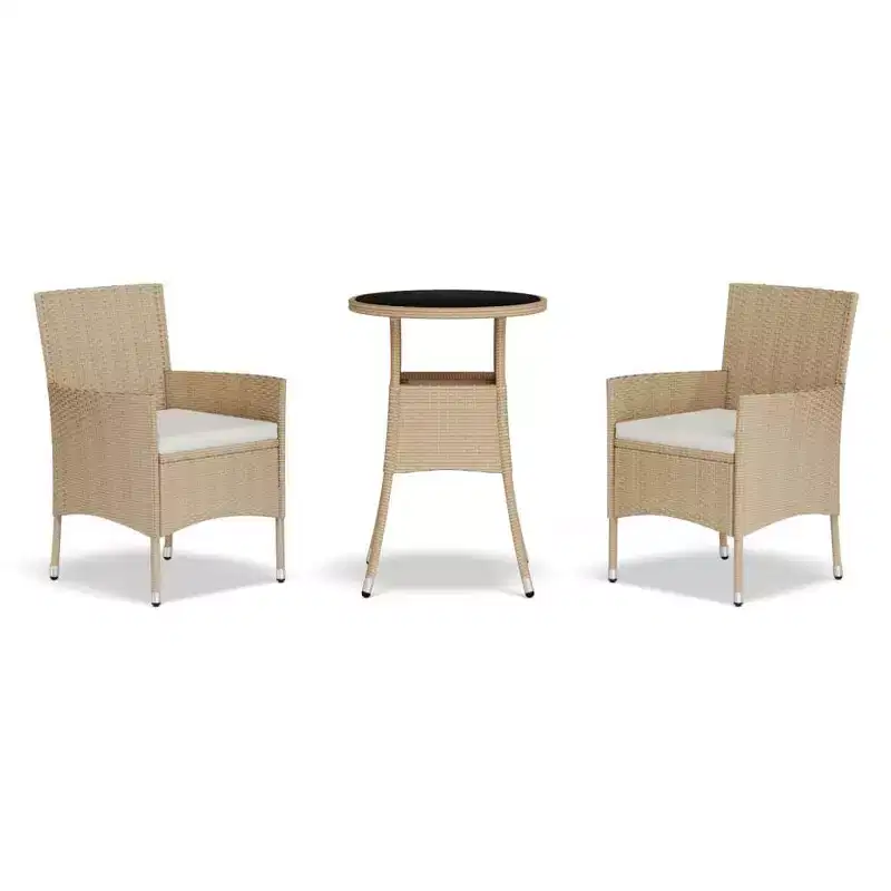 vidaXL Garden Bistro Set