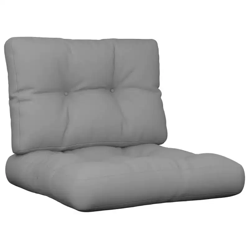 vidaXL Pallet Cushions Chair Seating Pad Sofa Backrest Pillow Fabric