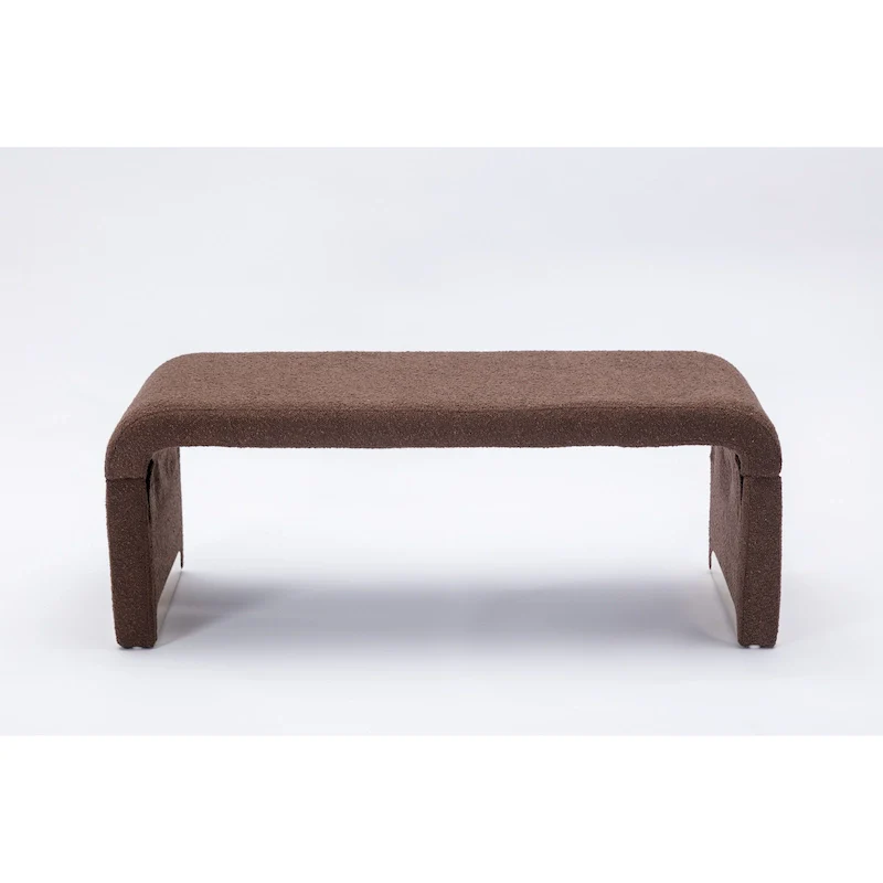 Bench With Gold Metal Legs