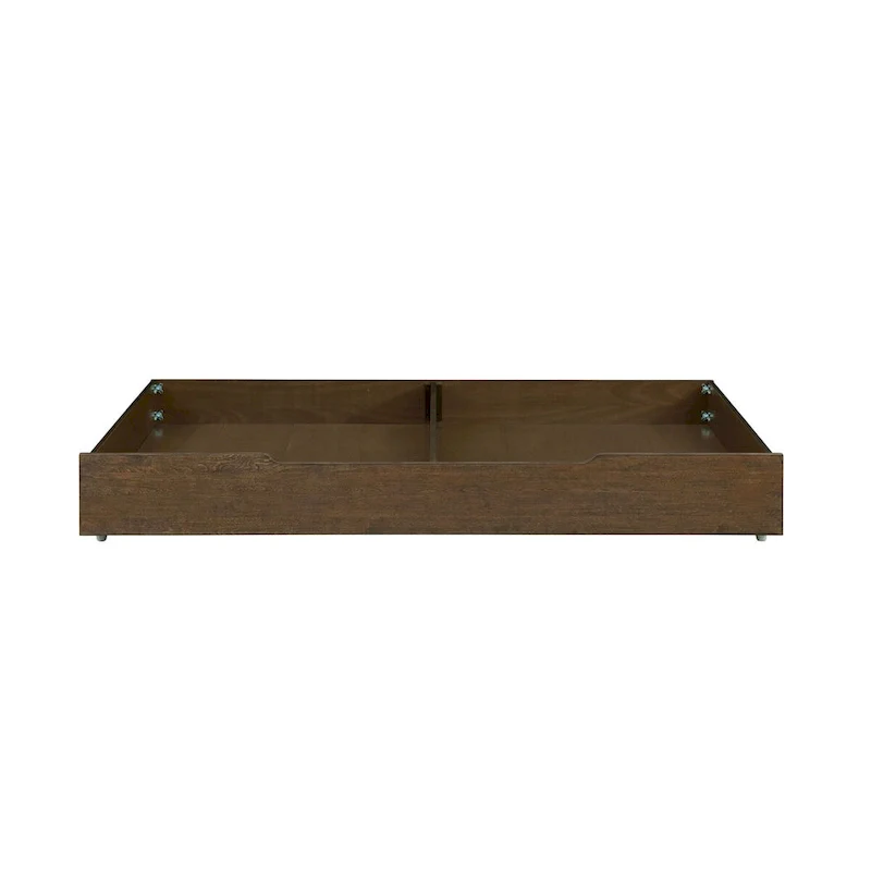 Rosewood Brown Traditional Wood Trundle, Single, Toddler