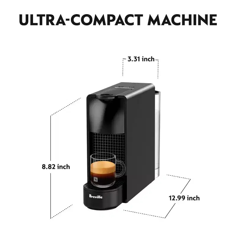 Nespresso Essenza Mini Black Coffee Maker by Breville