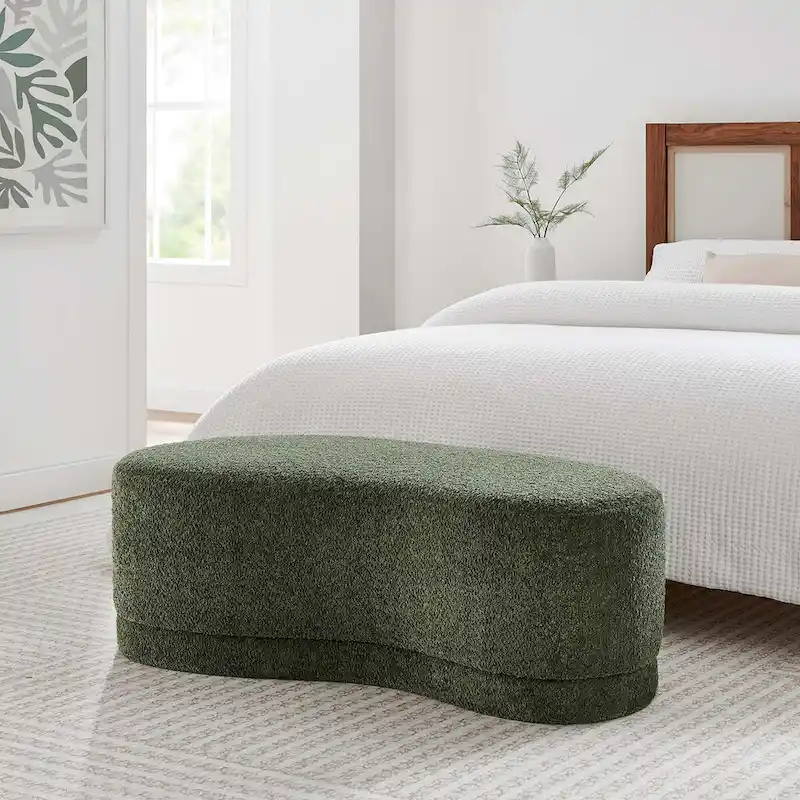Nimbus 48 Upholstered Ottoman Bench