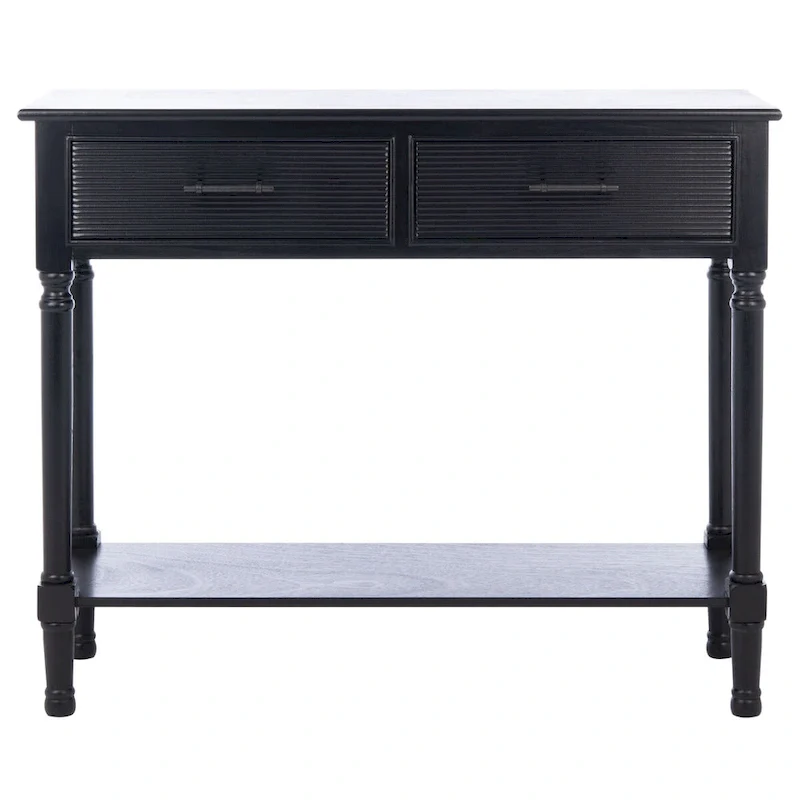 SAFAVIEH Sinda 2-Drawer Console Table - 35.5 W x 13 L x 29.5 H - 36Wx13Dx30H
