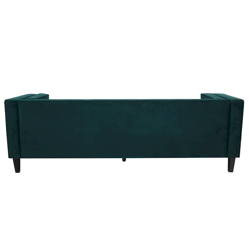 Viola Velvet Cushion 3-Seater Sofa Couch by Christopher Knight Home
