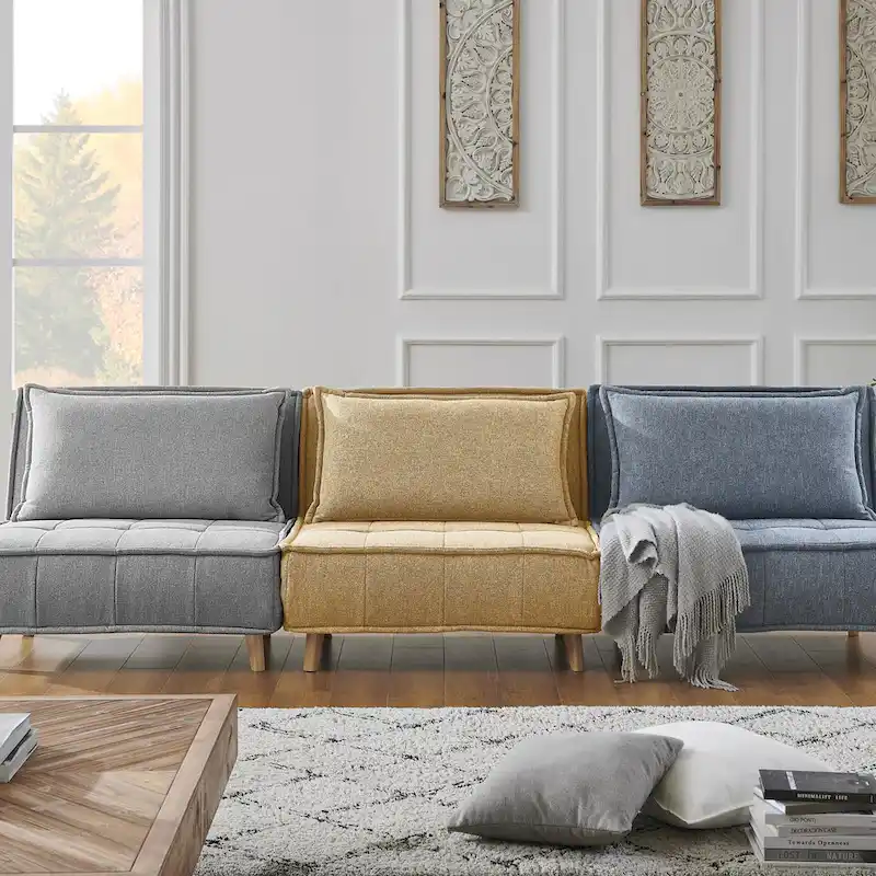 Art Leon Modern Modular Convertible Sofa Chair