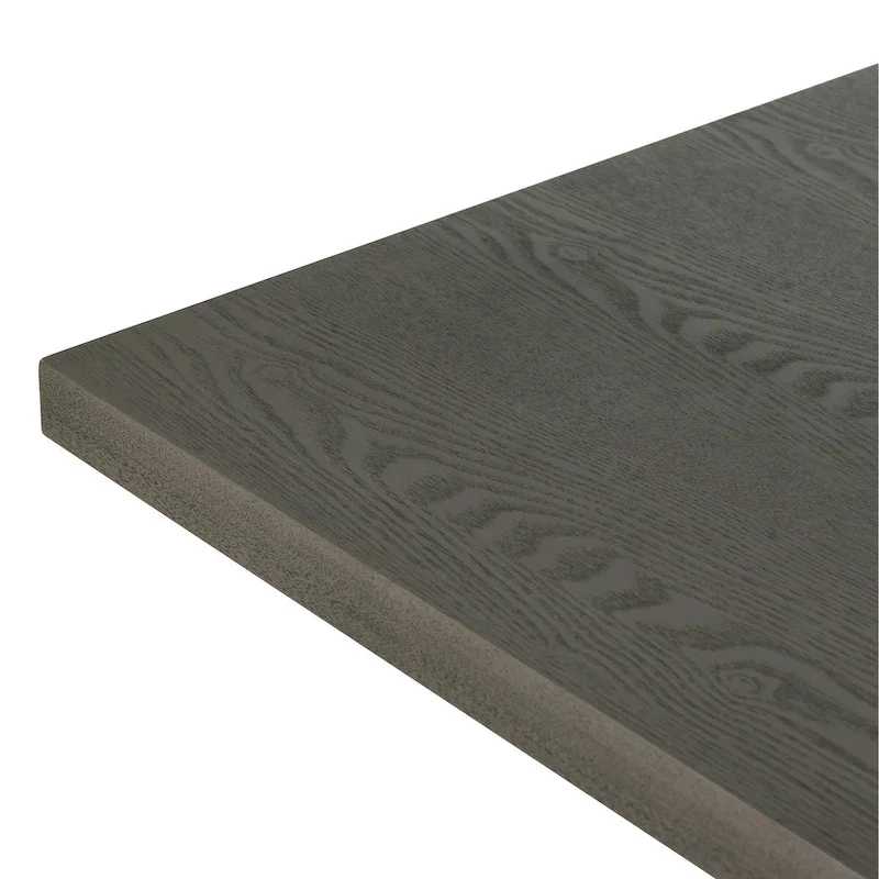 7-Piece Transitional Wooden Dining Set with Rectangular Table & 6 Chairs