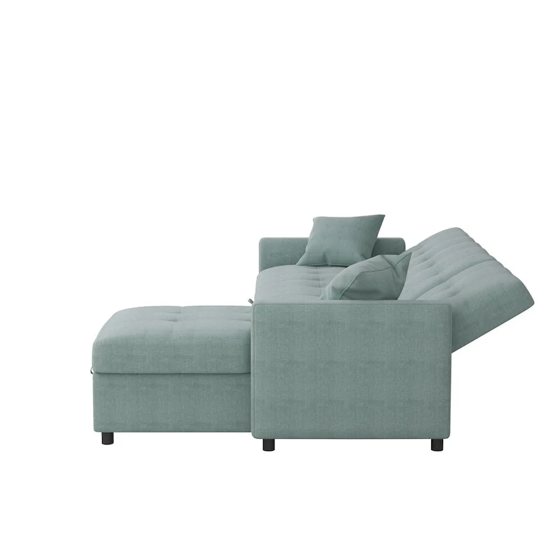 82  Wide Reversible Sleeper Sofa & Chaise