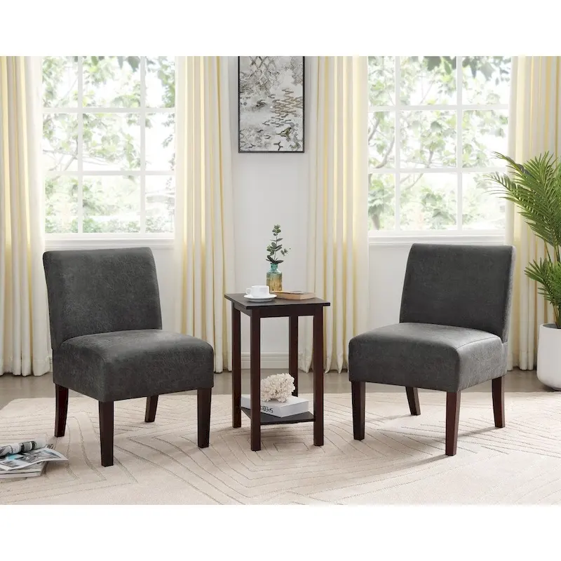 Copper Grove Sebaiera 3-piece Accent Table and Chairs Set