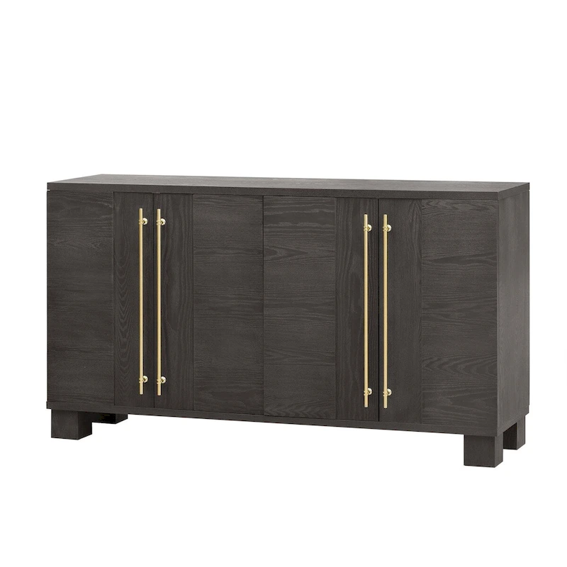 Wood Traditional Style Sideboard