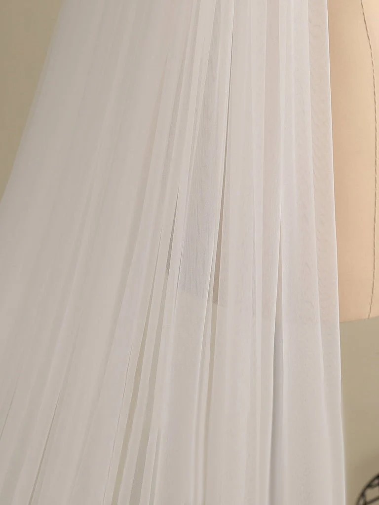 Cute Butterfly Cathedral Veil Bridal Veil Wedding Veil