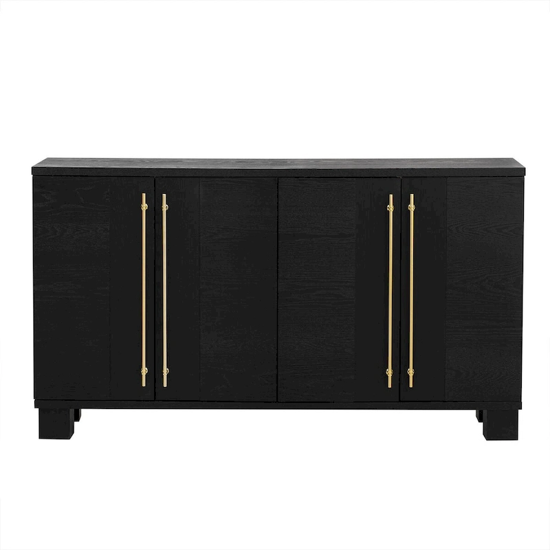 Wood Traditional Style Sideboard