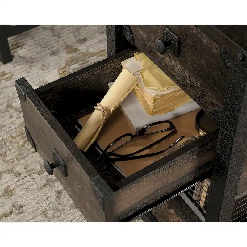 Steel River Double Ped Desk