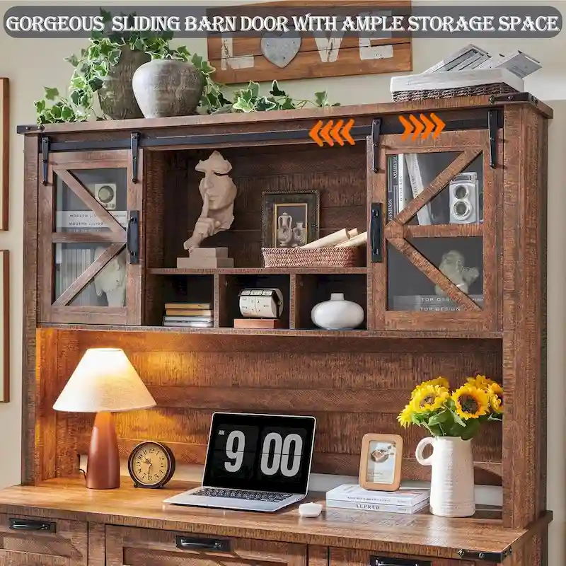 42 Farmhouse Desk Hutch, Only Match Afulyperfllc's Farmhouse Desk