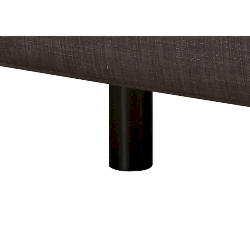 Mid-century Modern Charcoal Sofa