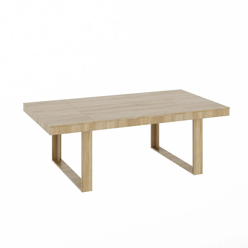 Modern Office Conference Meeting Room Table, 86.6X47.2 Computer Desk