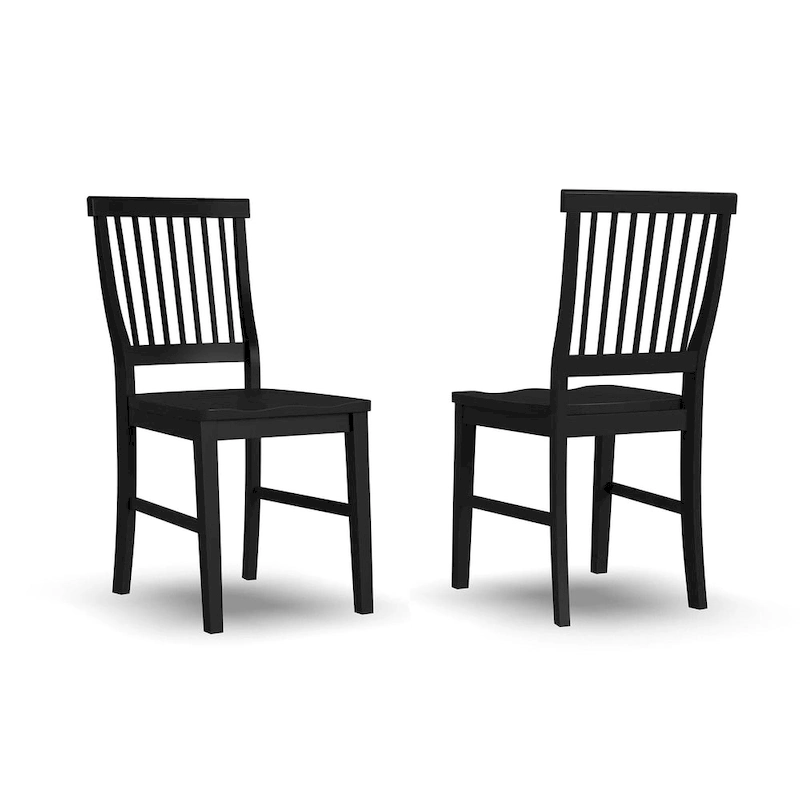 Arts & Crafts 7-piece Rectangular Dining Set with Extension Leaf by Homestyles