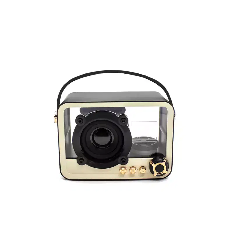 ZTECH Transparent Wiress Bluetooth Speaker with RGB Lighting and TF Card