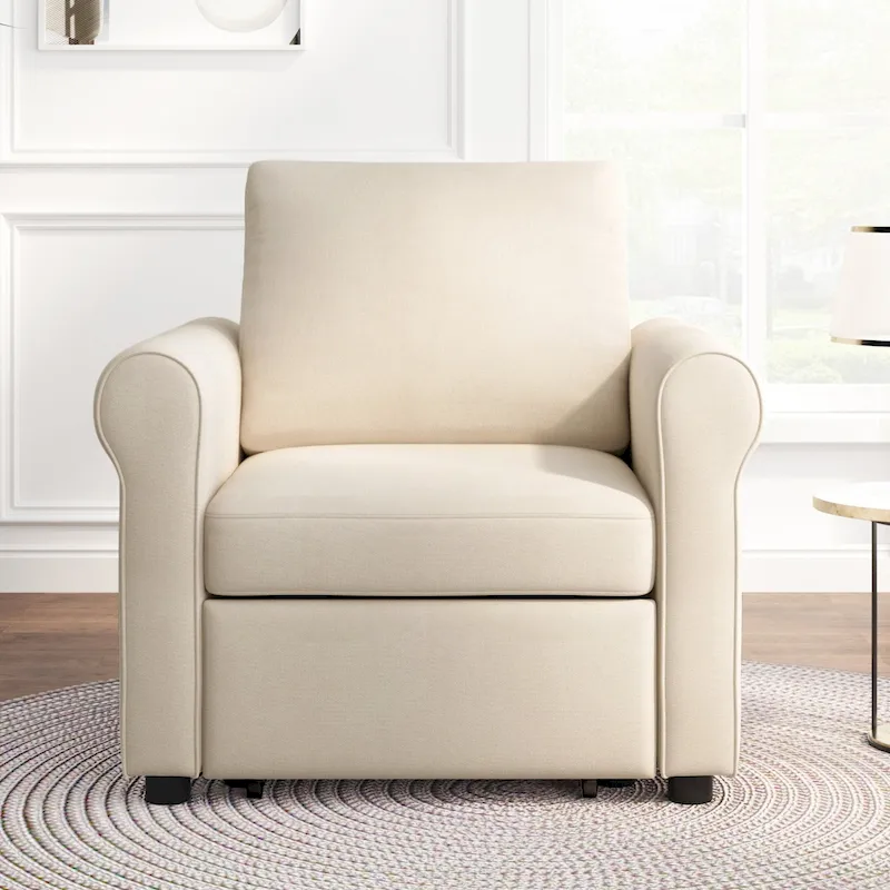 3-in-1 Convertible Sofa Bed Chair — Sleeper Chair, Sofa & Bed in One