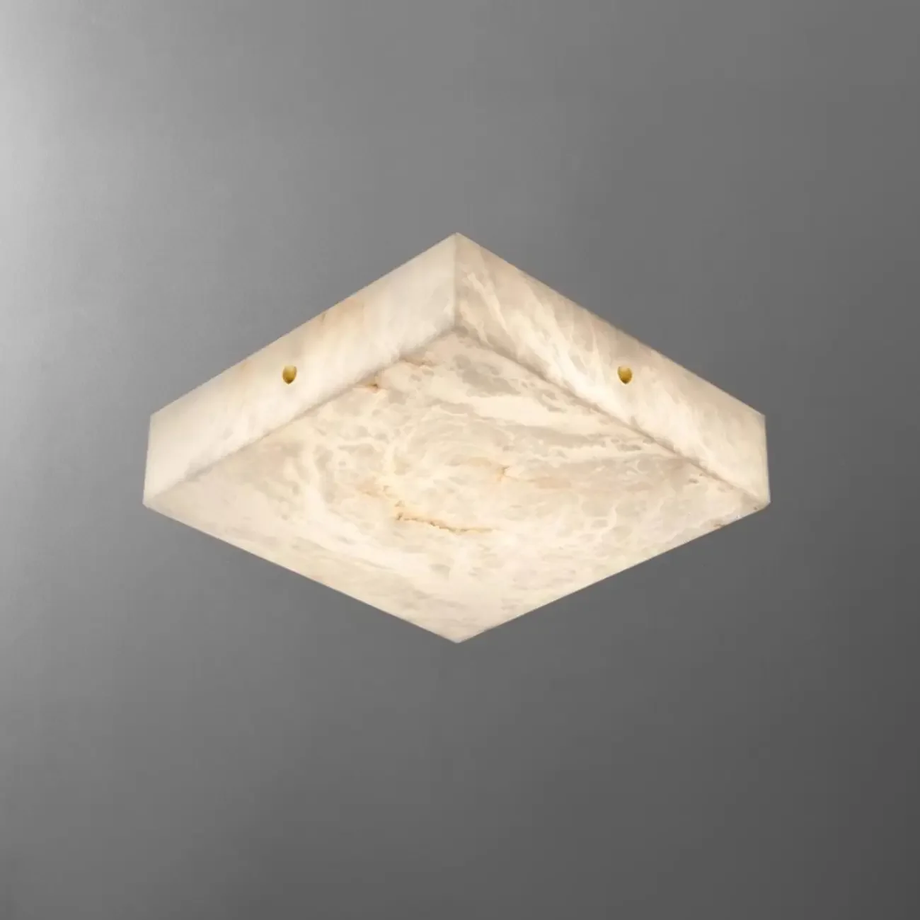 Dimmable Square Flush Mount Ceiling Light for Bedroom Use