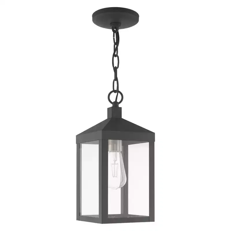 Livex Lighting Nyack 1 - Light Pendant in Scandinavian Gray