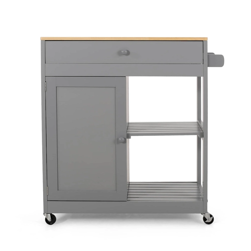 Telfair Kitchen Cart with Wheels by Christopher Knight Home