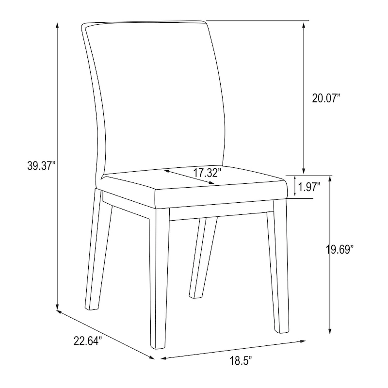 Somette Karlita Marbleized Sintered Stone Dining Set with Black Side Chairs