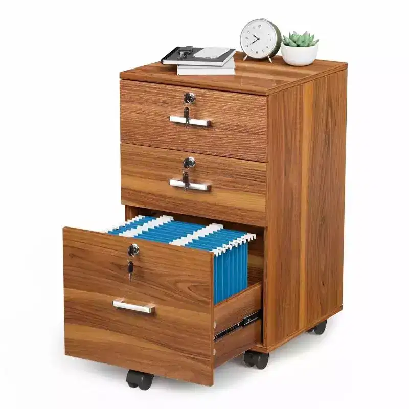Karl Home15.75In. Wide 3 -Drawer Mobile File Cabinet