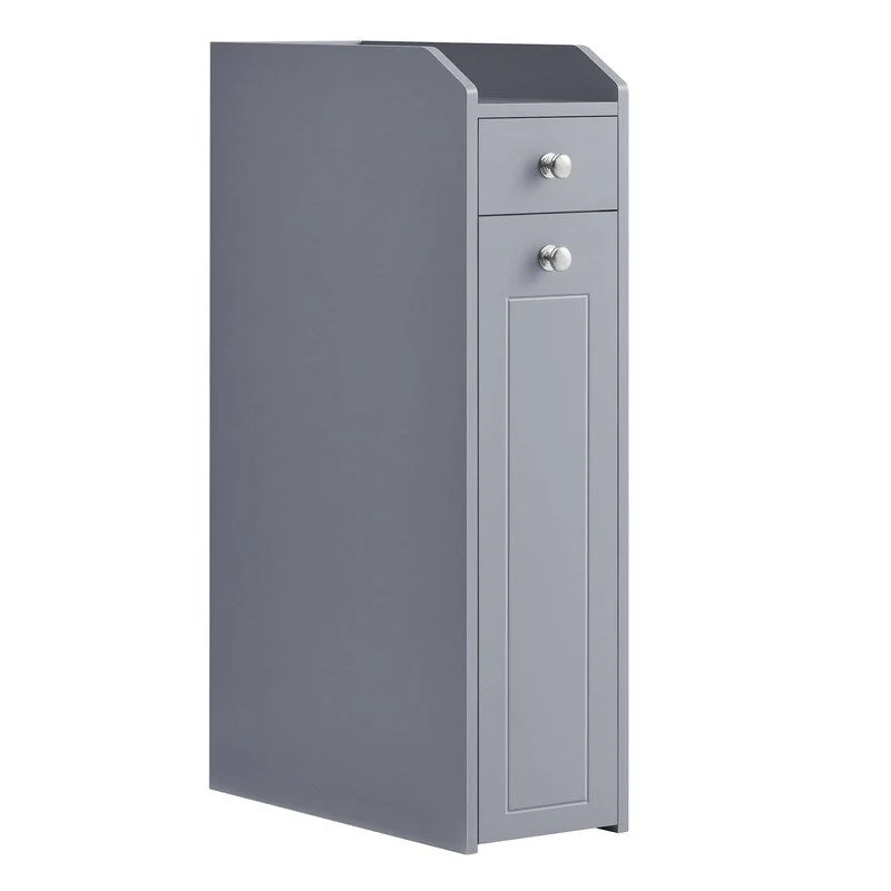 Small Bathroom Storage Cabinet - 15.7D x 7W x 27.5H