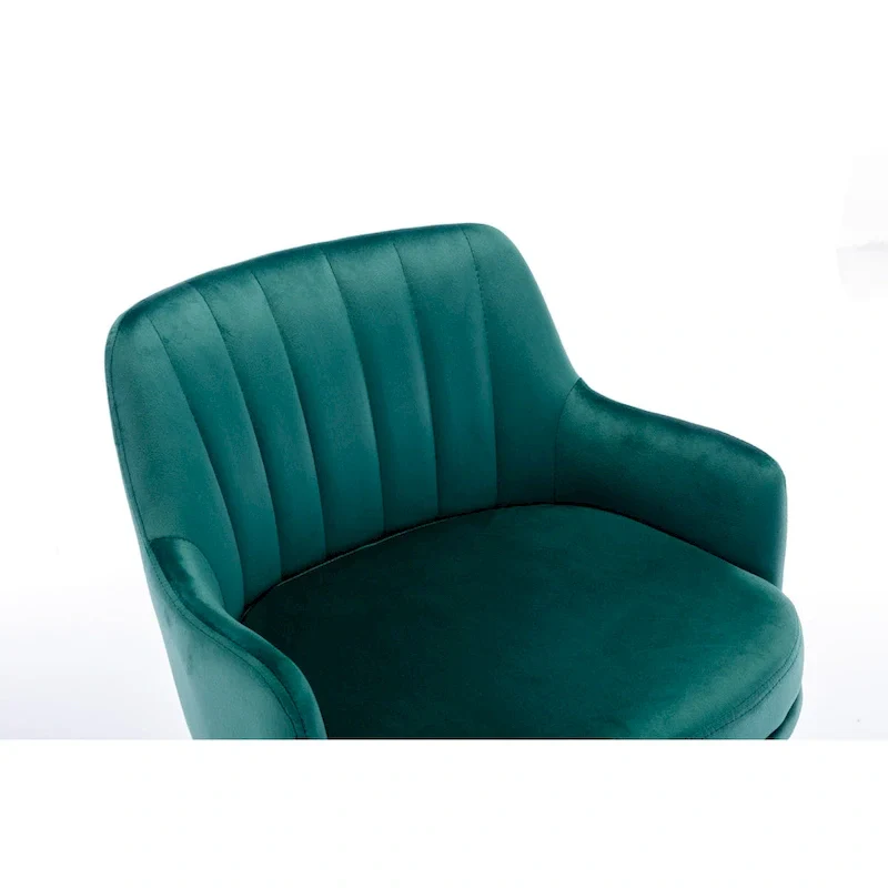 Adjustable Counter Height Bar Stools Set of 2, Swivel Armless Barstools with Footrest, Kitchen Counter Island with Back