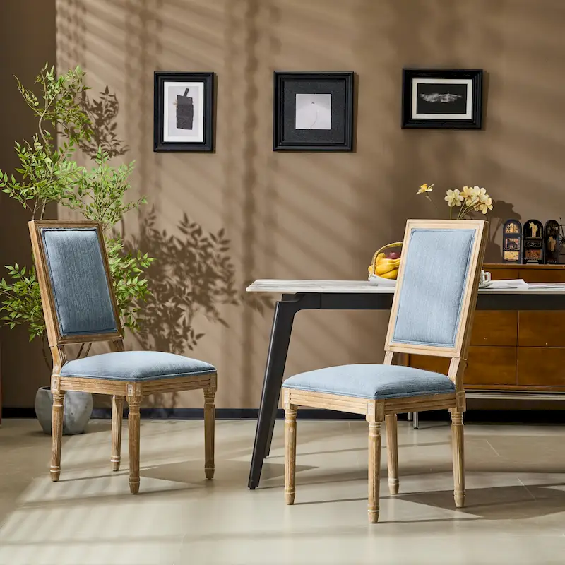 Regina Wood Upholstered Dining Chair by Christopher Knight Home