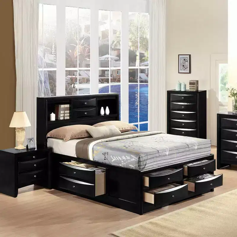 Acme Furniture 86" Full Ireland Bed Black