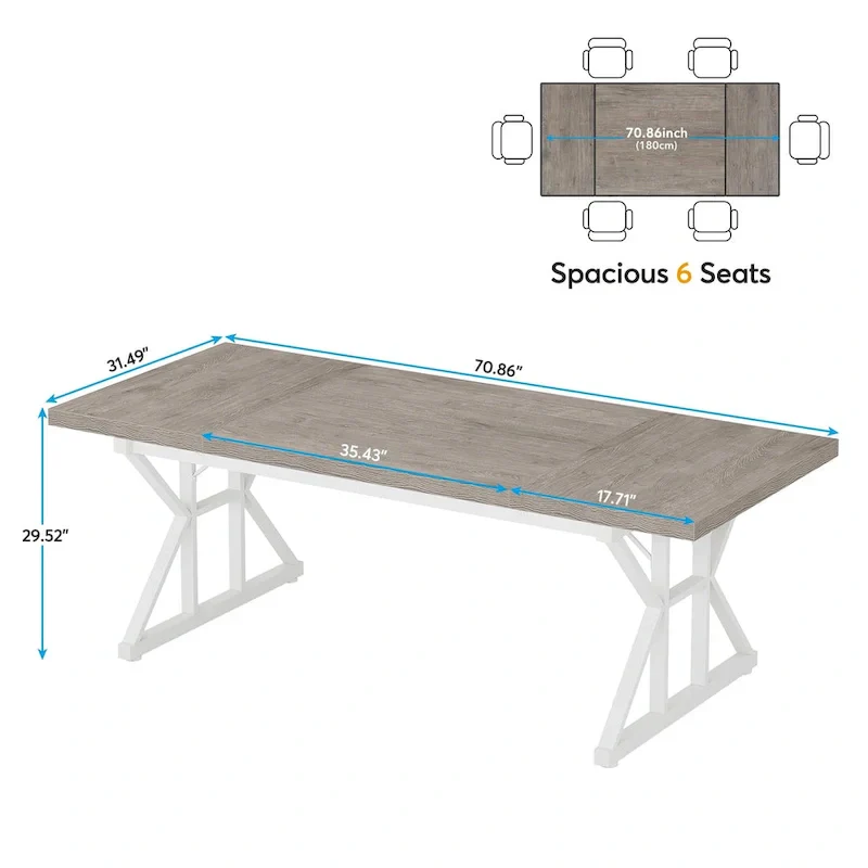 6FT Conference Table Meeting Room Table