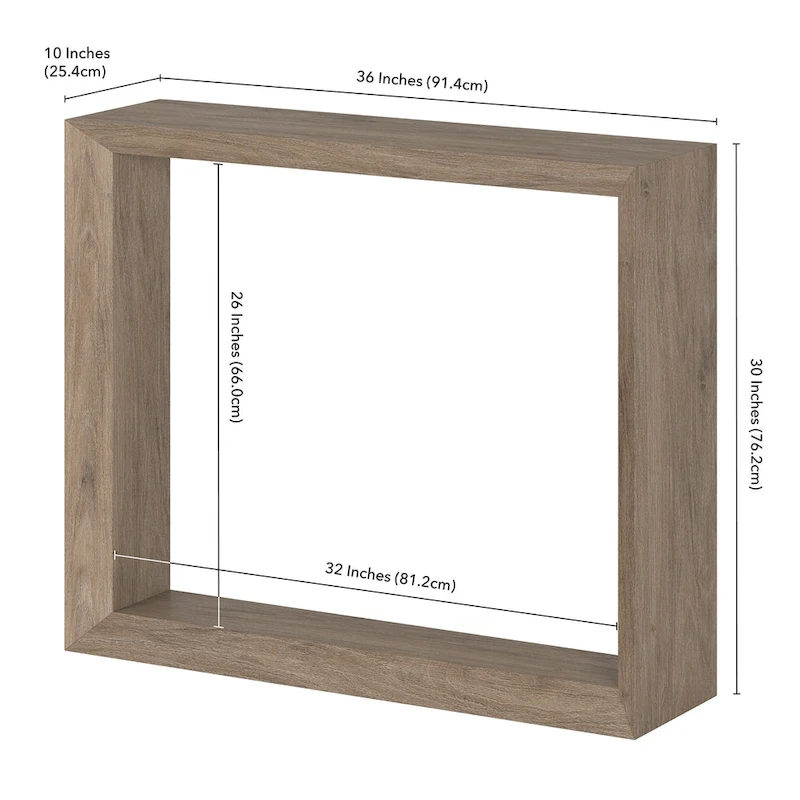 Osmond 36  Wide Rectangular Console Table - 36  Wide