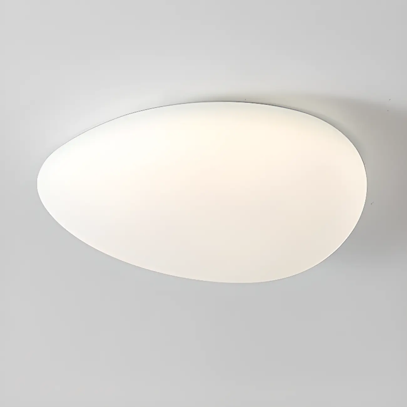 Modern Geometric Dimmable LED Flush Ceiling Light