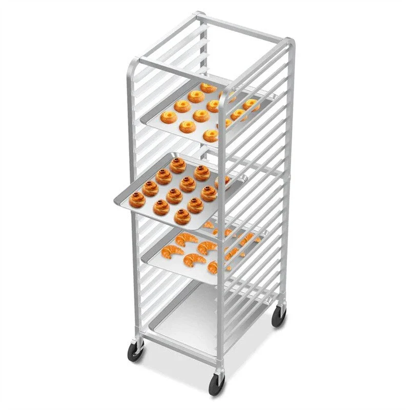10-Tier / 20-Tier Bakery Rack Stainless Steel Bun Pan Sheet Rack