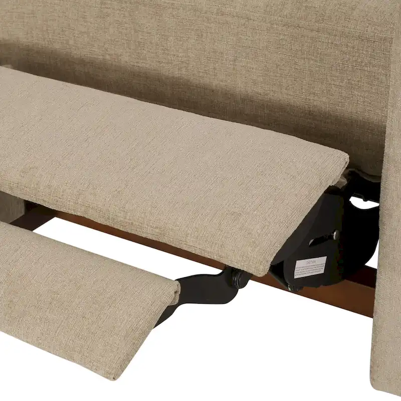 Kalstrom Upholstered Pushback Recliner by Christopher Knight Home