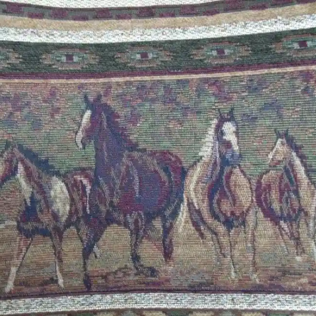 Hickory Log Footstool