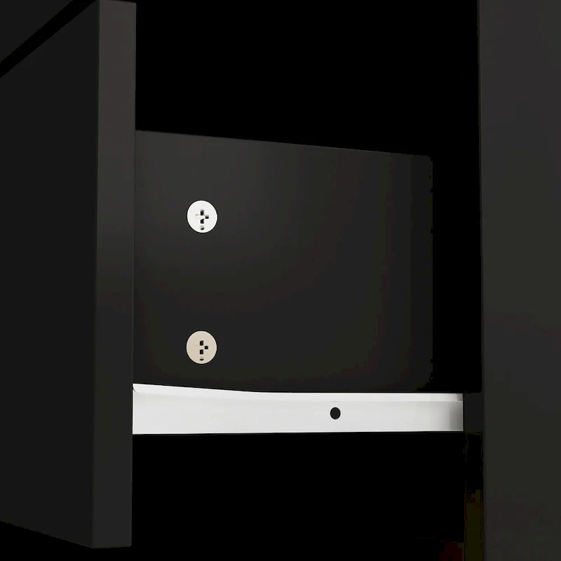 4-Drawer Desk Vanity Sideboard Bedroom Dresser Chest Of Drawers White