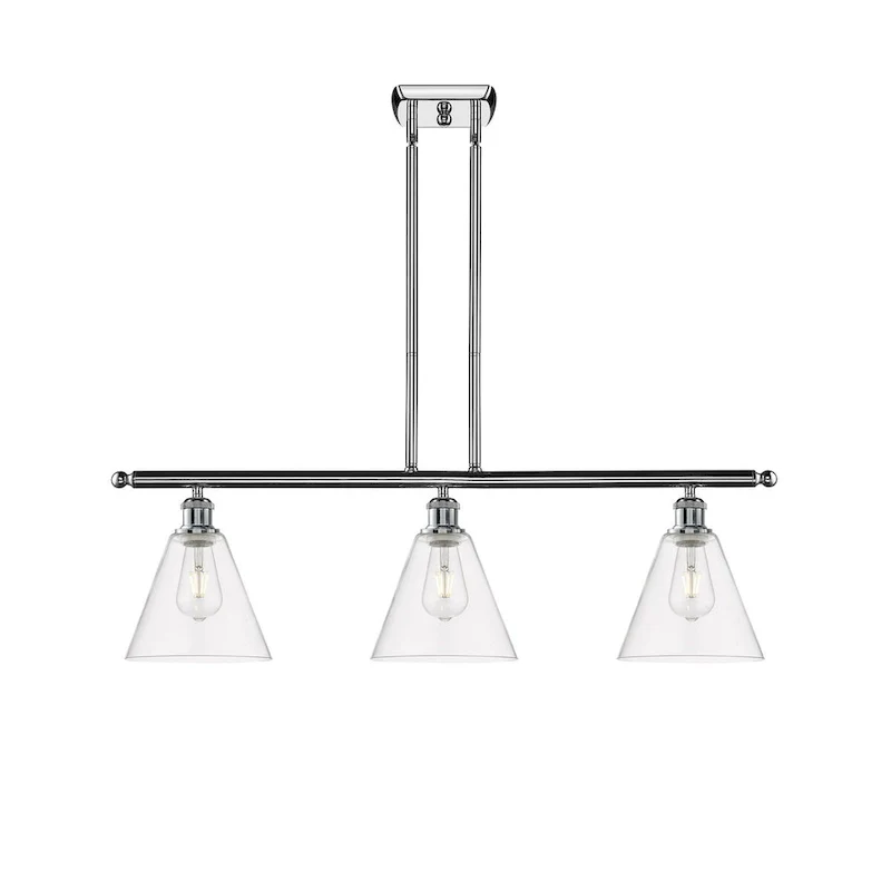 Innovations Lighting Berkshire - 3 Light 36  Stem Hung Island Light