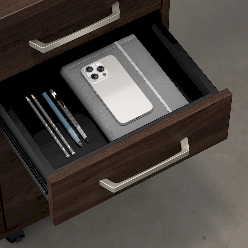 Bush Business Furniture Vista Wardrobe Cabinet with Drawers