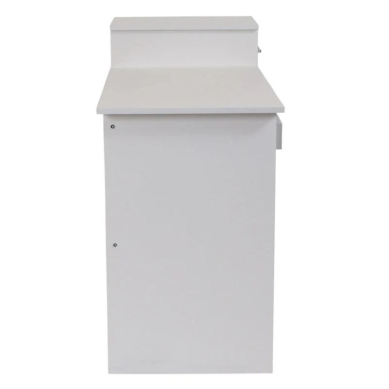 Computer Desk with Shelves and Drawer