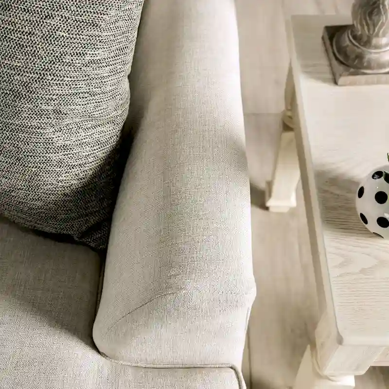 Ilka Transitional Chenille L-Shaped Flared Arms Sectional by