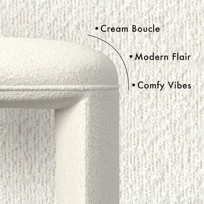 HomePop Quinn Ottoman