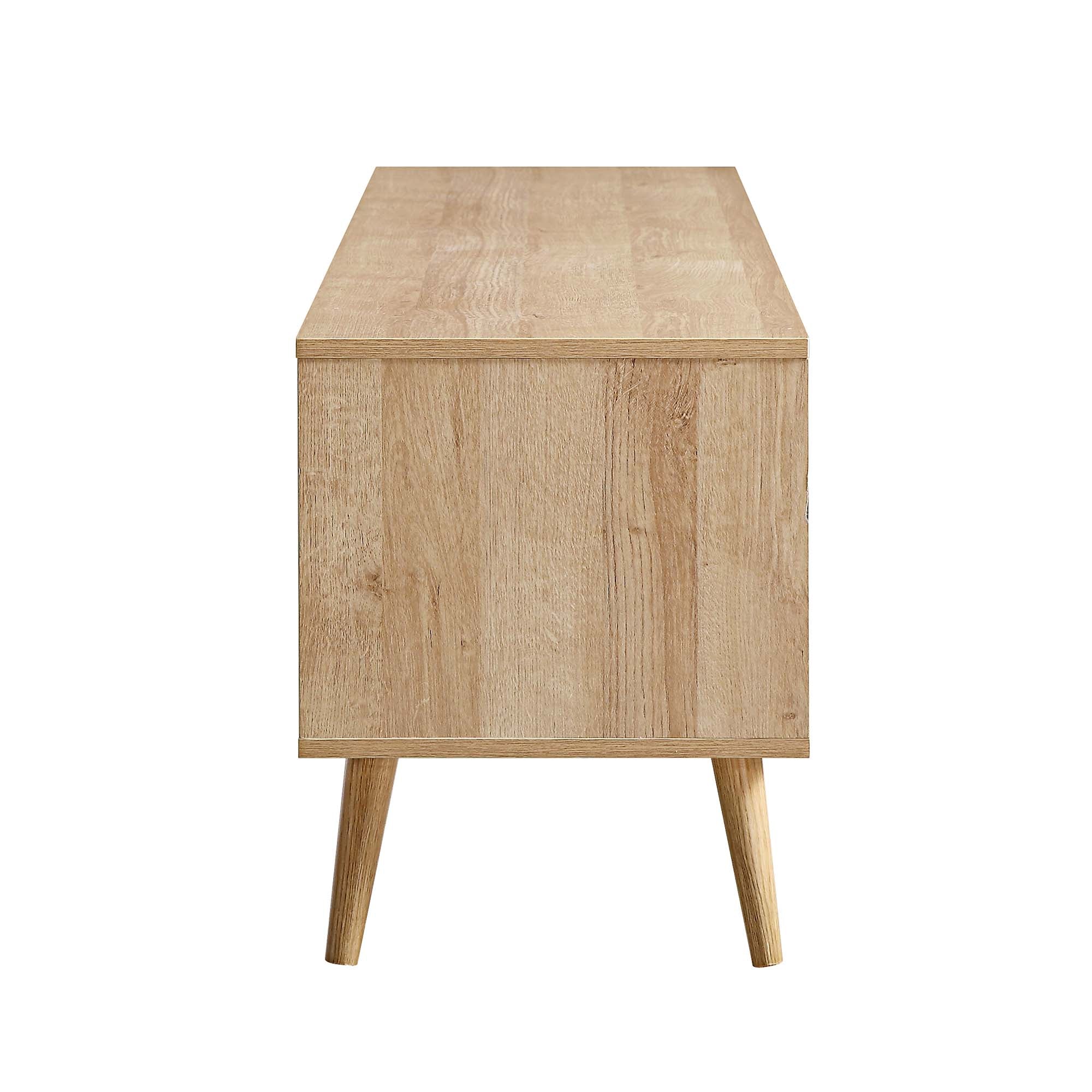 Woven Rattan 79in. Wide TV Unit, Natural