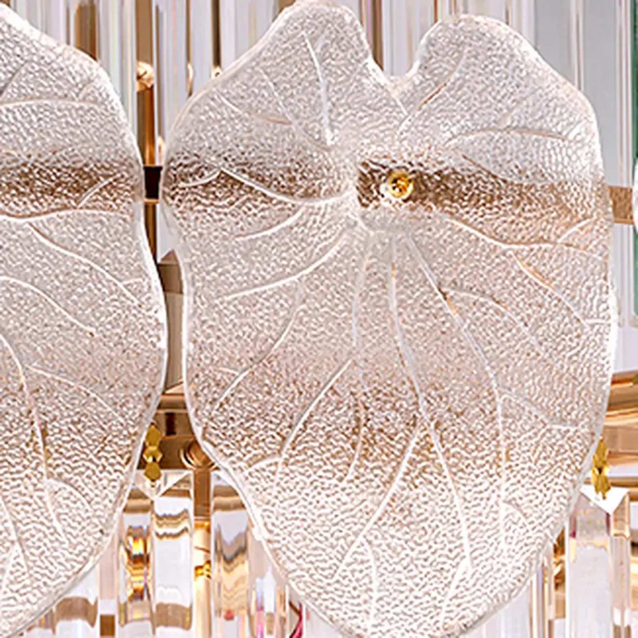 Luxury Crystal Round Chandelier with Elegant Tiered Design