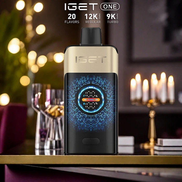 New IGET ONE 12000 Puffs 12 Flavors