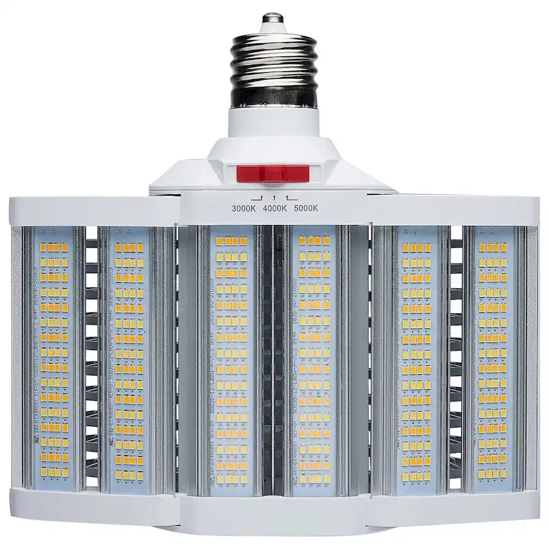 LED Shoe Box Lamp 60/70/80 Wattage Selectable 3K/4K/5K CCT Selectable 120-277V - White