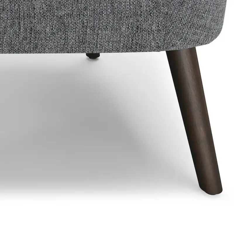 WYNDENHALL Bonita 27 inch Wide Irregular Mid Century Modern Accent Chair - 26.6 D x 26.8 W x 31.5 H