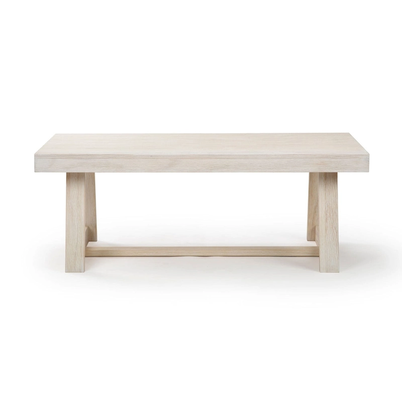 Plank and Beam Classic Rectangular Trestle Leg Coffee Table - 48