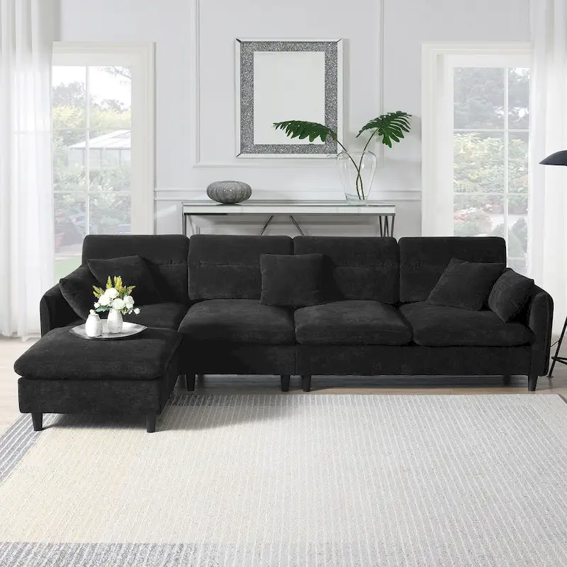 Modern Convertible Sectional Sofa